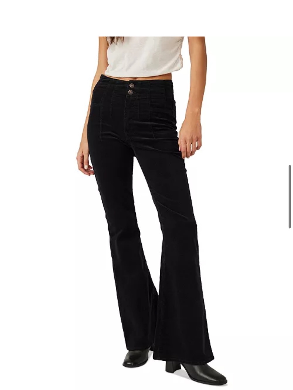We The Free High-Rise Corduroy Flare Pants